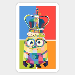 Minions King Bob Edition Sticker